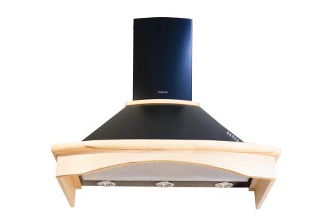Витяжка кухонна ProfitM Марго 90см 1000м3 Чорна Витяжка кухонна ProfitM Марго 90см 1000м3 Чорна