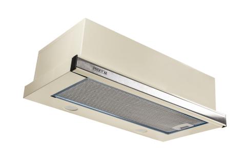 Витяжка кухонна ProfitM Телескоп №1 50см 840м3 Слонова Кістка LED вставка нержавійка Витяжка кухонна ProfitM Телескоп №1 50см 840м3 Слонова Кістка LED вставка нержавійка