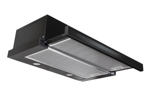 Витяжка кухонна ProfitM Телескоп Марена 60см 840м3 Чорна LED Витяжка кухонна ProfitM Телескоп Марена 60см 840м3 Чорна LED