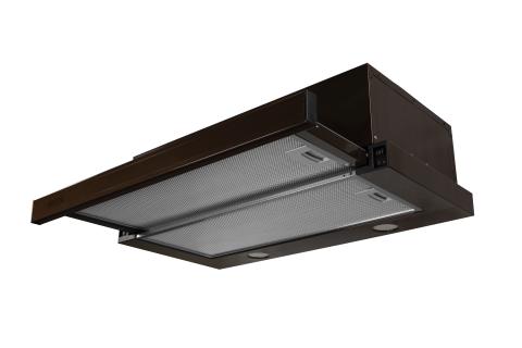 Витяжка кухонна ProfitM Телескоп Містраль 60см 550м3 Коричнева Витяжка кухонна ProfitM Телескоп Містраль 60см 550м3 Коричнева