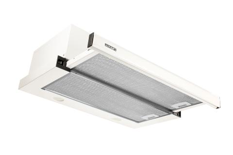Витяжка кухонна ProfitM Телескоп Містраль 50см 550м3 Біла Витяжка кухонна ProfitM Телескоп Містраль 50см 550м3 Біла