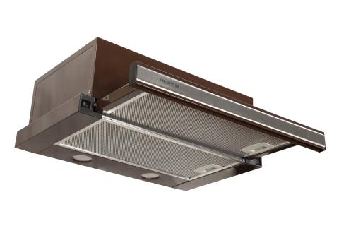 Витяжка кухонна ProfitM Телескоп №1 60см 840м3 Коричнева LED вставка нержавійка Витяжка кухонна ProfitM Телескоп №1 60см 840м3 Коричнева LED вставка нержавійка