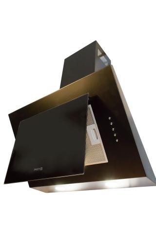 Витяжка кухонна ProfitM Політ 60см 750м3 Чорна Витяжка кухонна ProfitM Політ 60см 750м3 Чорна
