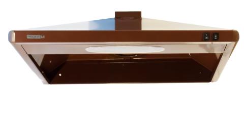 Витяжка кухонна ProfitM Фортуна Стандарт 60см 200м3 Коричнева Витяжка кухонна ProfitM Фортуна Стандарт 60см 200м3 Коричнева