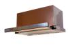 Витяжка кухонна ProfitM Телескоп №2 50см 1000м3 Коричнева LED вставка нержавійка