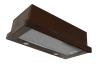 Витяжка кухонна ProfitM Телескоп Містраль 50см 550м3 Коричнева